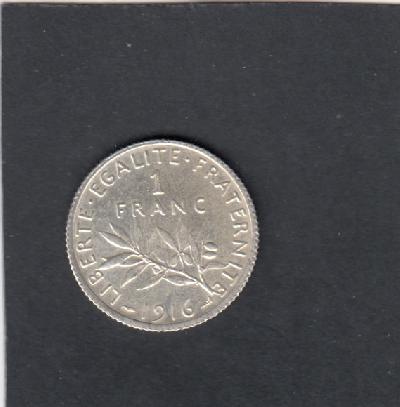 Beschrijving: 1 Franc 